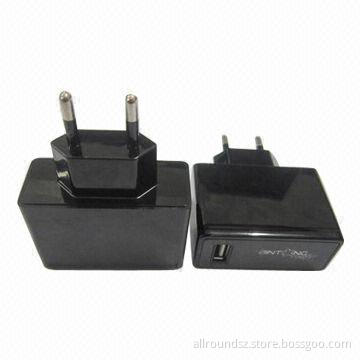 2A USB Travel Chargers, 100 to 240V AC Voltage